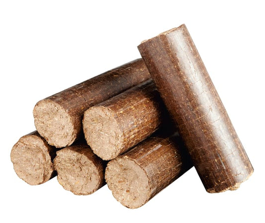 Pack de briquetas de madera CARYSE de 100 kg