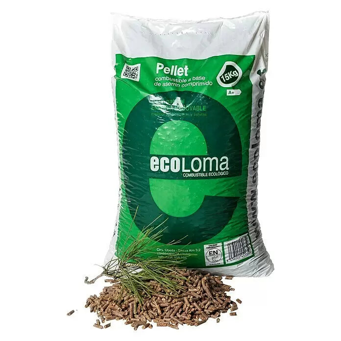 Pellets de madera Ecoloma a 1/2 Palet