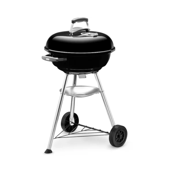 Barbacoa de carbón compacta, 47 cm de diámetro
