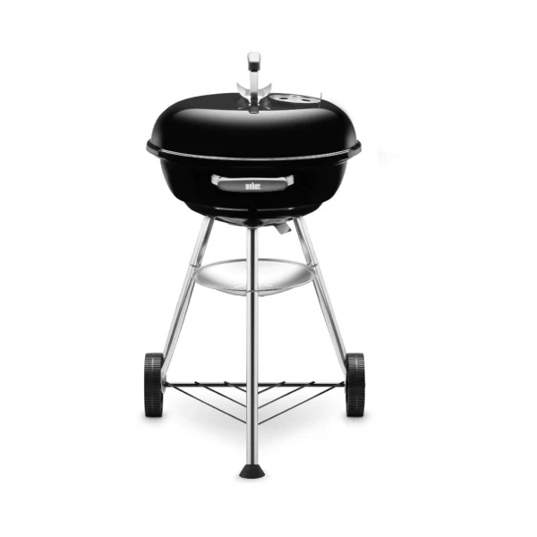 Barbacoa de carbón compacta, 47 cm de diámetro