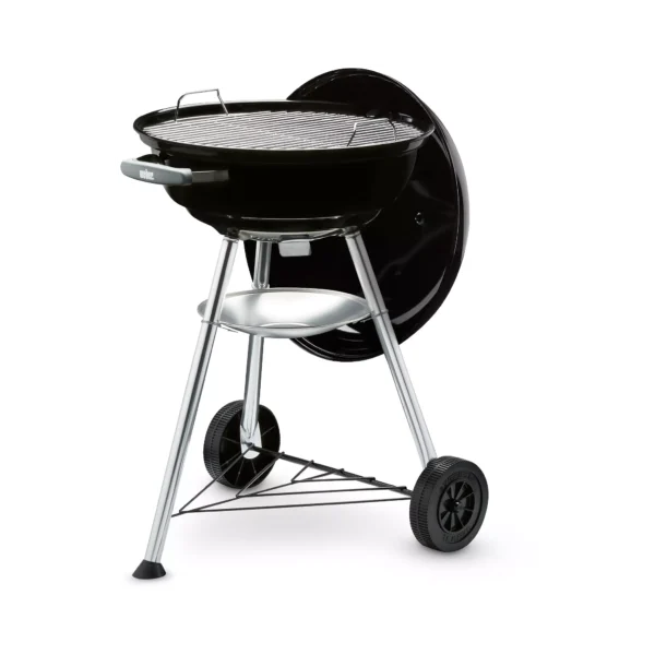 Barbacoa de carbón compacta, 47 cm de diámetro