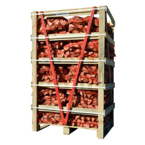 Caja de leña de carpe ultraseca en bolsas