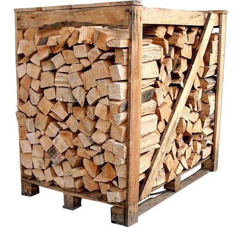 Leña seca y dura para calefacción (1 metro cúbico)