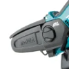 Motosierra inalámbrica Makita de 18 V y 15 cm con 1 batería de iones de litio de 5,0 Ah y cargador