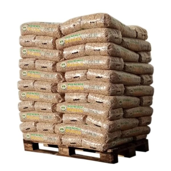 houtpellet-bio-energie-de-66_15kg.jpg Pellets de bioenergía - Palet con 66 sacos de pellets de madera (15 kg/saco)