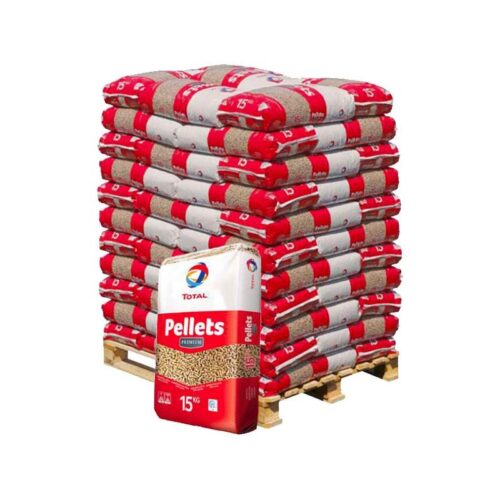 Pellets de madera premium Total Pellet – Palets de 990 kg
