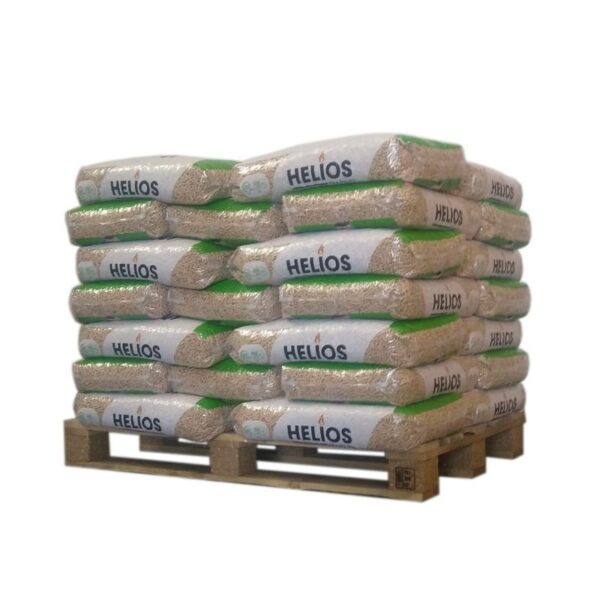 PELLETS HELIOS - 1/2 Palet con 35 Sacos a 15 kg